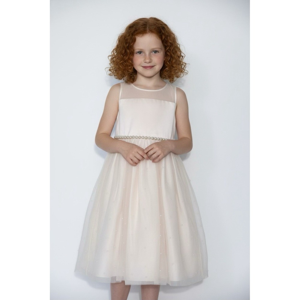 #149 American Princess Dress Sleeveless Party Dress Size 7